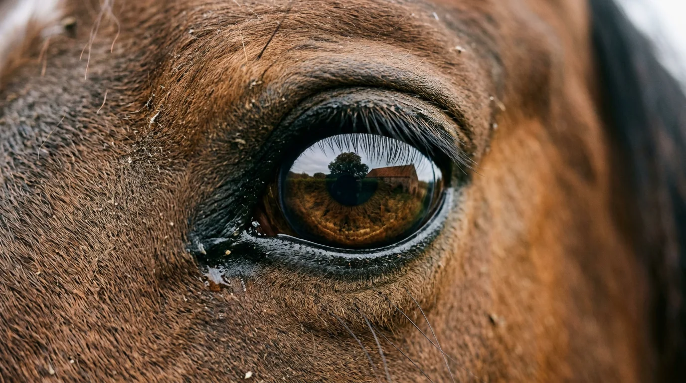 Un regard de cheval, Le P'Ti Ranch, La Valla-en-Gier